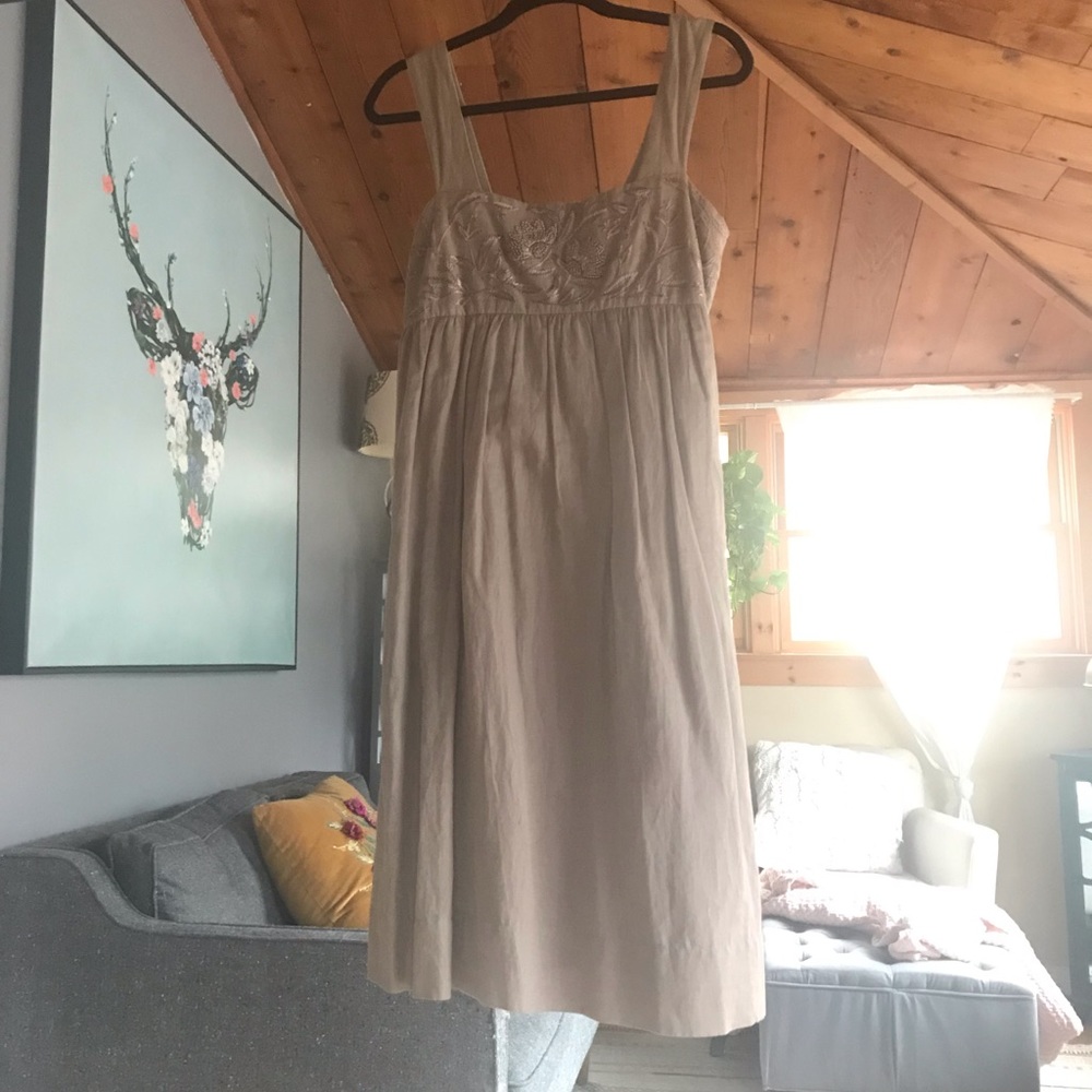 Banana Republic Emroidered Dress